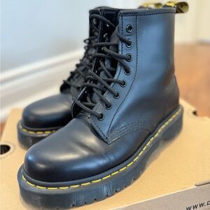 Dr Martens 1460 Bex smooth leather platform size 8 UK 10US women’s